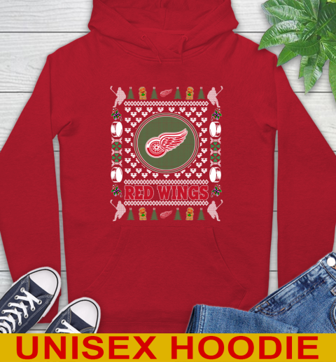 Detroit Red Wings Merry Christmas NHL Hockey Loyal Fan Hoodie 10