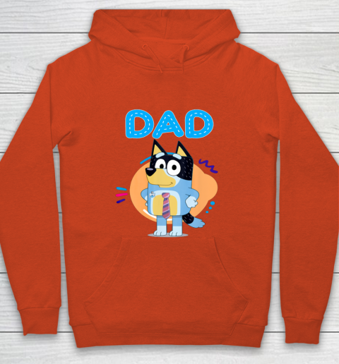 Bluey Dad Lover Forever Father's Day Youth Hoodie 4