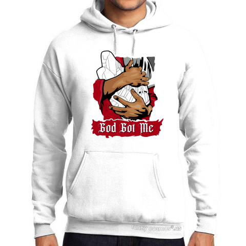 Air Jordan 11 Platinum Tint Matching Sneaker Tshirt God Got Me Red and White Jordan Shirt