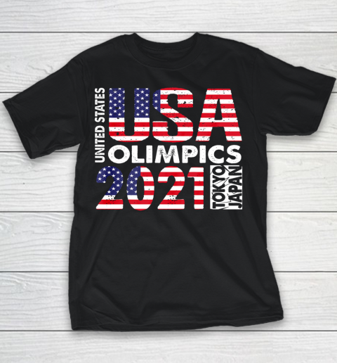 USA Olympic Team Tokyo Olympics 2021 Youth T-Shirt