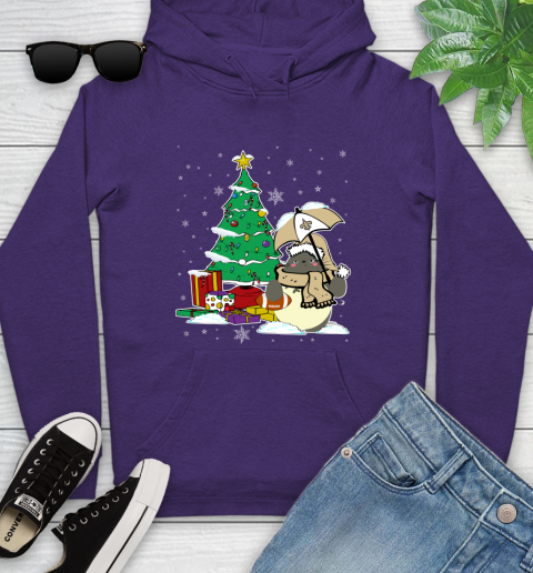 New Orleans Saints NFL Football Cute Tonari No Totoro Christmas Sports Youth Hoodie 5