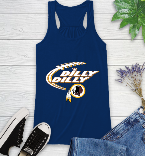 NFL Washington Redskins Dilly Dilly Football Sports Racerback Tank 9
