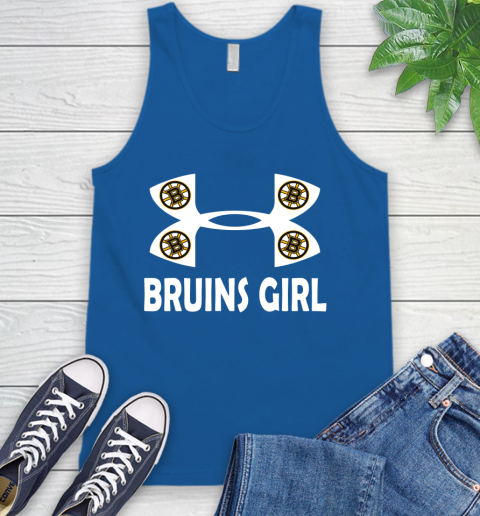 NHL Boston Bruins Girl Under Armour Hockey Sports Tank Top 4