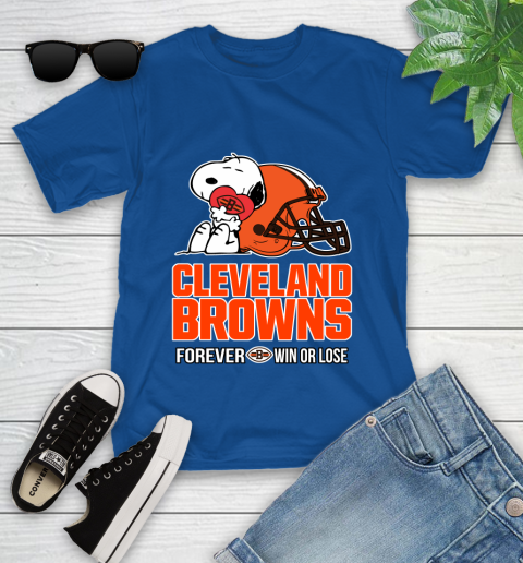 NFL The Peanuts Movie Snoopy Forever Win Or Lose Football Cleveland Browns 111
