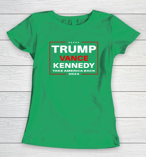 Trump Vance Kennedy Take America Back Again Women's T-Shirt 4