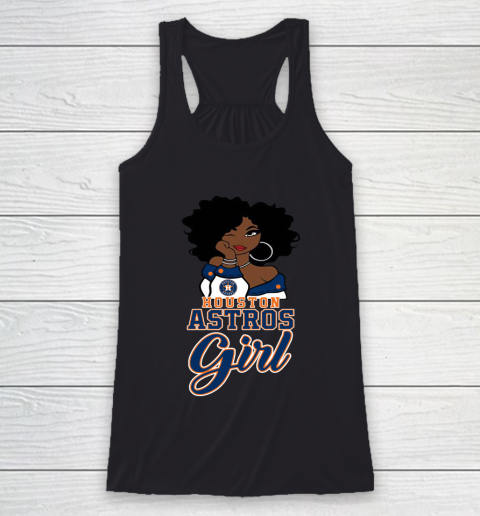 Houston Astross Girl MLB Racerback Tank