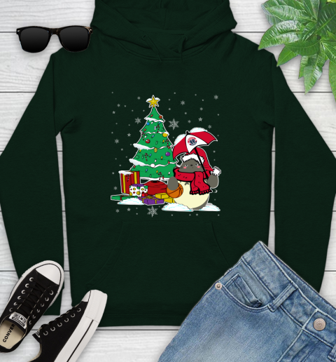 Washington Wizards NBA Basketball Cute Tonari No Totoro Christmas Sports Youth Hoodie 14