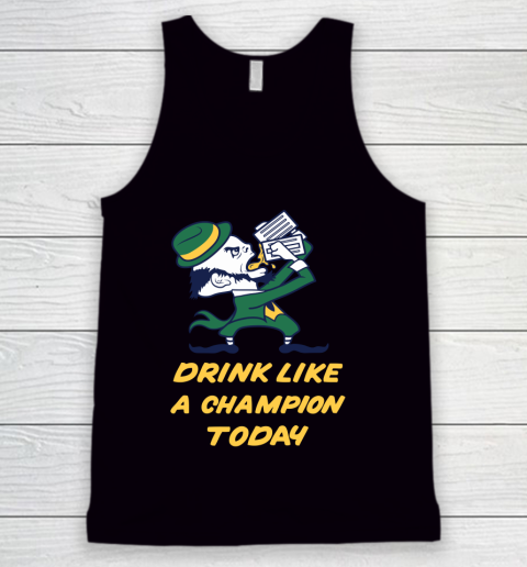 Beer Lover Funny Shirt Drink Like A Champion Today Tank Top