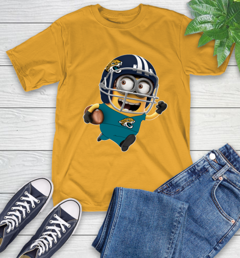 NFL Jacksonville Jaguars Minions Disney Football Sports T-Shirt 3