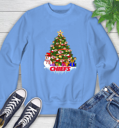 Kansas City Chiefs Merry Christmas NFL Football Sports Sweatshirt 11