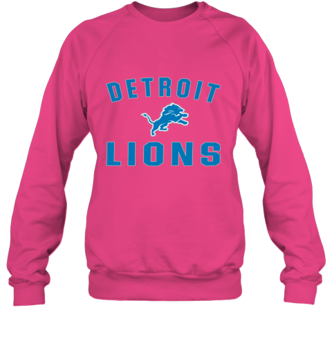 Detroit Lions NFL Line by Fanatics Branded Blue Vintage Victory Sweatshirt