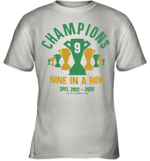 Celtic 9 In A Row Youth T-Shirt