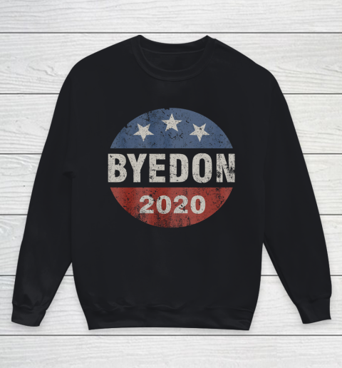 ByeDon 2020 Biden Harris Bye Don Anti Trump Retro Vintage Youth Sweatshirt