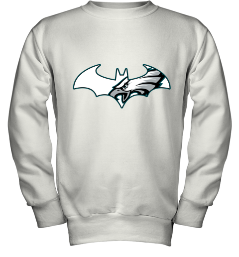 We Are The Philadelphia Eagles Batman NFL Mashup Youth Sweatshirt