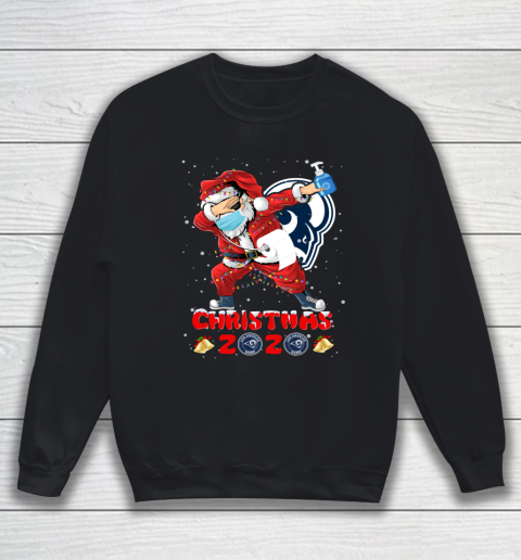 Los Angeles Rams Funny Santa Claus Dabbing Christmas 2020 NFL Sweatshirt