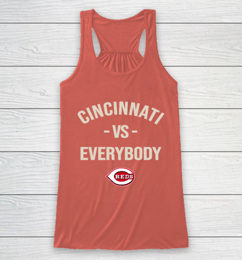 Cincinnati Reds Vs Everybody Racerback Tank 3