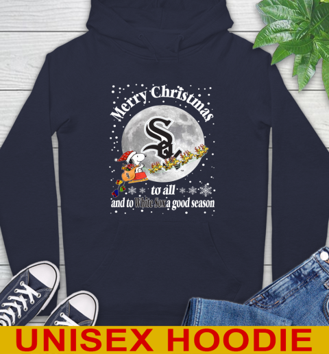 White Sox Merry Christmas To All And To White Sox A Good Season MLB Baseball Sports Hoodie 3