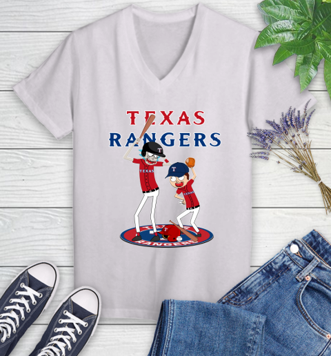 MLB Texas Rangers Rick And Morty Baseball 77