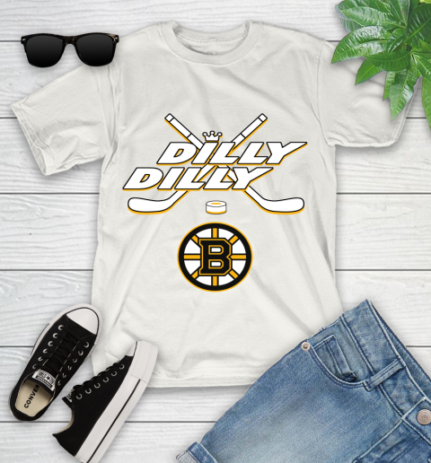 NHL Boston Bruins Dilly Dilly Hockey Sports Youth T-Shirt