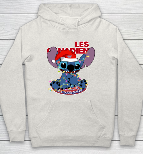 Montreal Canadiens NHL Hockey noel stitch Christmas Hoodie 8