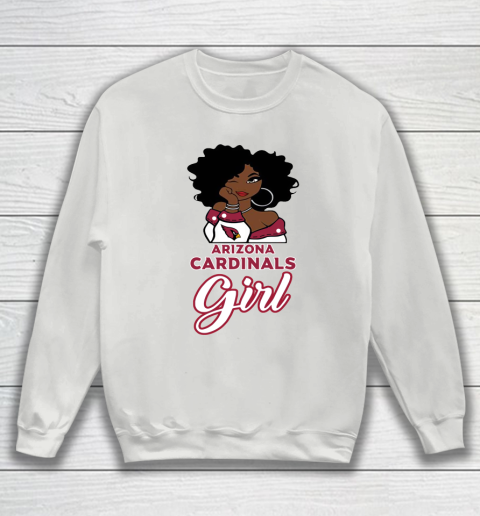 Arizona Cardinals Girl NFL Sweatshirt 5