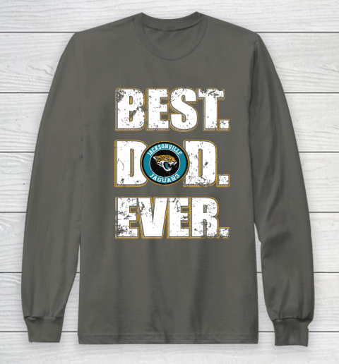 NFL Jacksonville Jaguars Football Best Dad Ever Family Shirt Long Sleeve T-Shirt 5