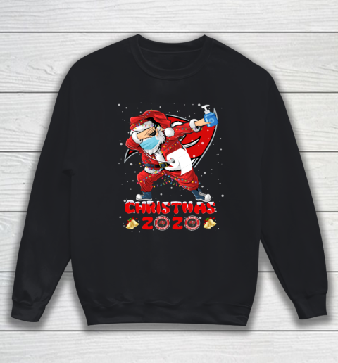 Tampa Bay Buccaneers Funny Santa Claus Dabbing Christmas 2020 NFL Sweatshirt