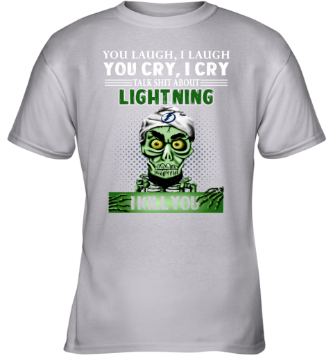 NHL Talk Shit About Tampa Bay Lightning I Kill You Achmed The Dead Terrorist Jeffrey Dunham Hockey tO2Vksy7UtC youth t shirt 26 95 151514 front sport grey
