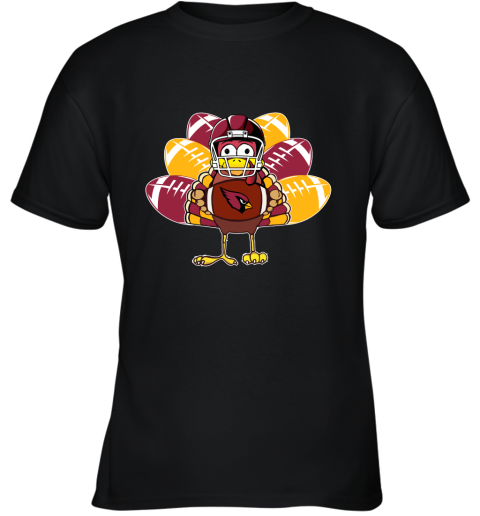 Arizona Cardinals Turkey Football Thanksgiving Youth T-Shirt