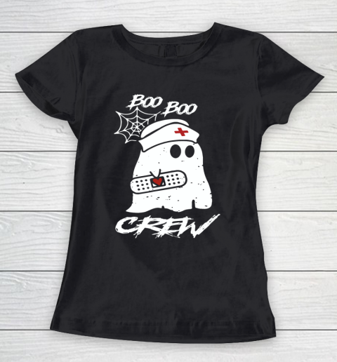 Boo Boo Crew Nurse Ghost Funny Halloween Costume Gift Long Sleeve T Shirt.D2SMT7UJCV Women's T-Shirt