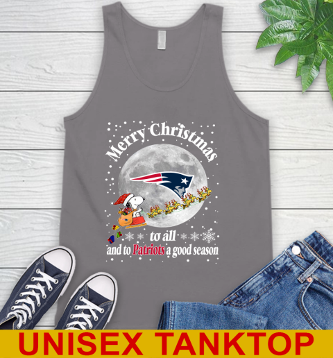 New England Patriots Merry Christmas To All And To Patriots A Good Season NFL Football Sports Tank Top 6