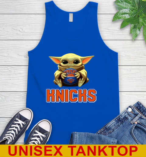 NBA Basketball New York Knicks Star Wars Baby Yoda Shirt 74