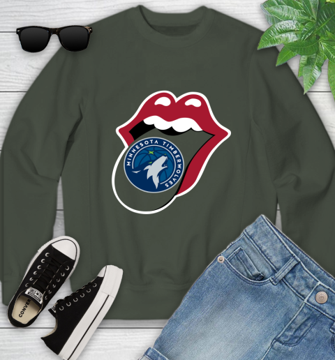 Minnesota Timberwolves NBA Basketball Lips I Root For My Team Adoring Fan 124