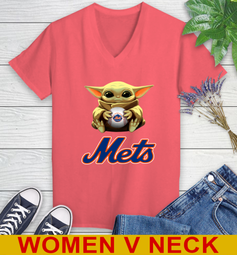 MLB Baseball New York Mets Star Wars Baby Yoda Shirt 83