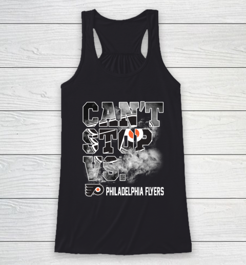 NHL Philadelphia Flyers Hockey Can't Stop Vs Racerback Tank