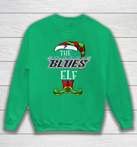 St.Louis Blues Christmas ELF Funny NHL Sweatshirt 5