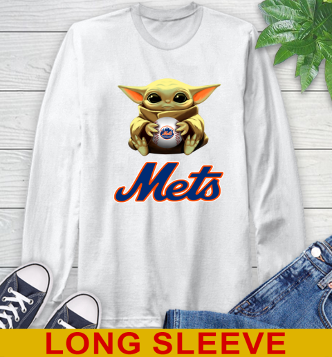MLB Baseball New York Mets Star Wars Baby Yoda Shirt 58