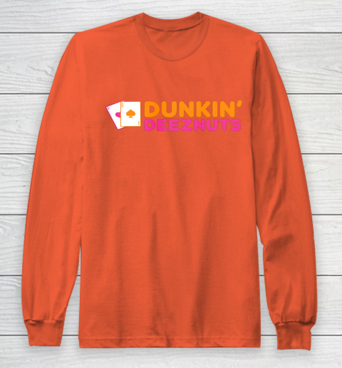 Dunkin Deez Nuts Pocket Aces Long Sleeve T-Shirt 3