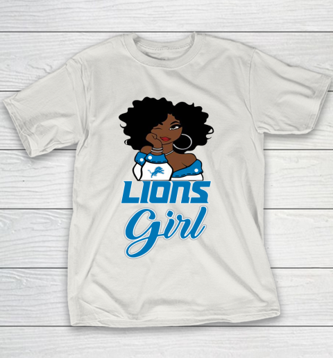 Detroit Lions Girl NFL Youth T-Shirt 11