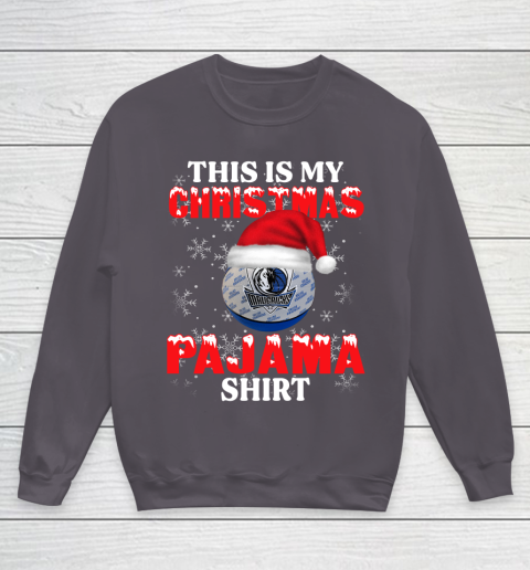 Dallas Mavericks This Is My Christmas Pajama Shirt NBA Youth Sweatshirt 5