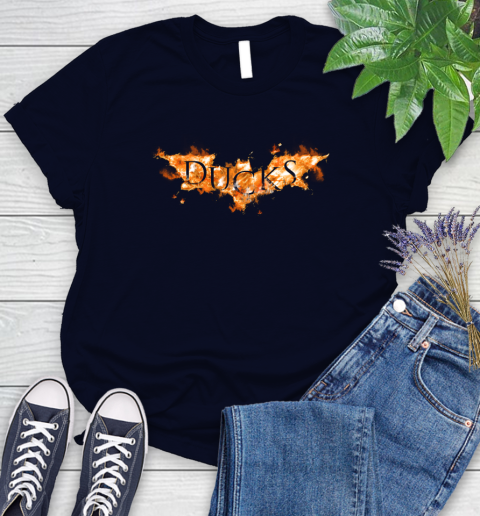 NHL Anaheim Ducks Batman Logo DC Hockey Sports Shirts Women's T-Shirt 2