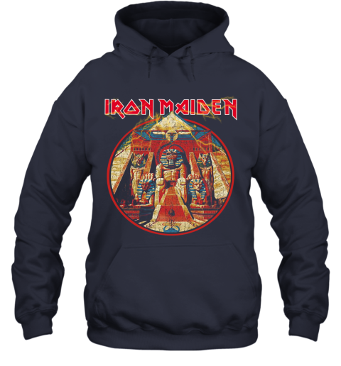 iron maiden powerslave hoodie