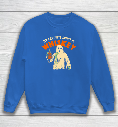 My Favorite Spirit Is Whiskey Halloween Sweatshirt 5