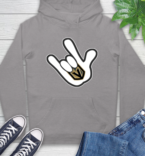 Vegas Golden Knights NHL Hockey Mickey Rock Hand Disney Hoodie 6