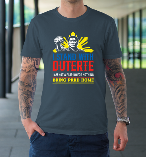 Support Duterte – Stand with Duterte Against ICC Charges T-Shirt 4