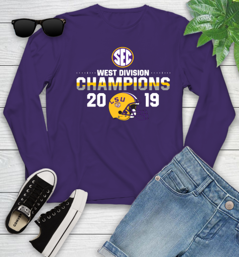 Awesome LSU Tigers West Division Champion 2019 Shirt 116