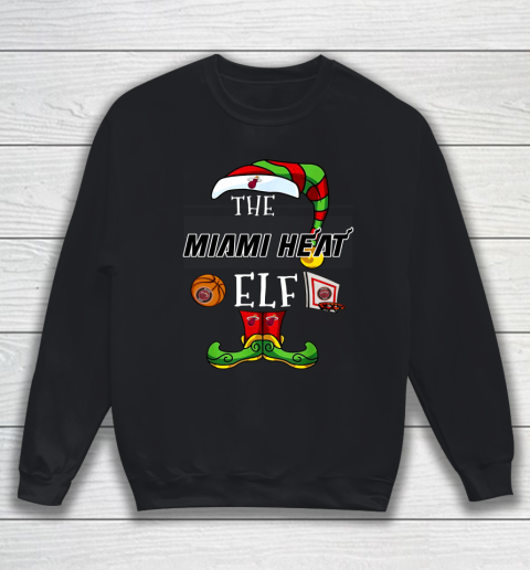 Miami Heat Christmas ELF Funny NBA Sweatshirt