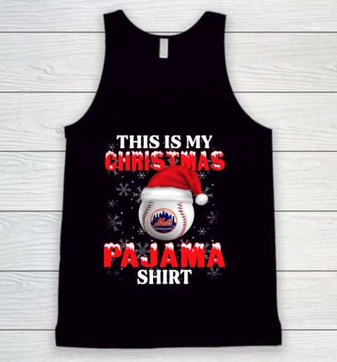 New York Mets This Is My Christmas Pajama Shirt MLB Tank Top