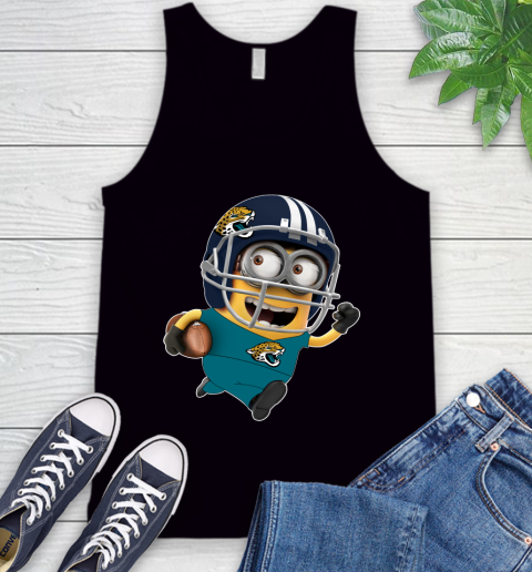 NFL Jacksonville Jaguars Minions Disney Football Sports Tank Top 2