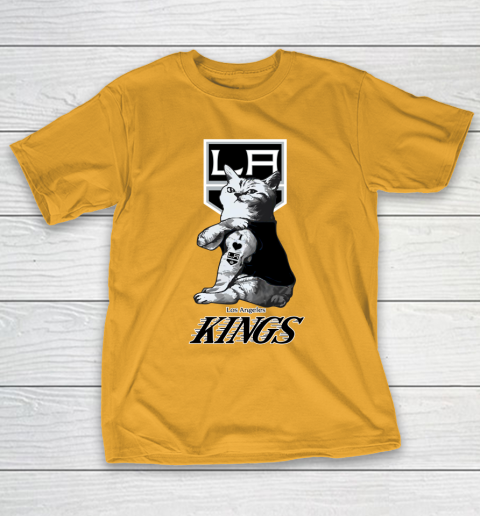 NHL My Cat Loves Los Angeles Kings Hockey T-Shirt 2